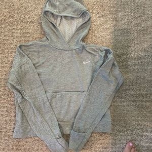 Nike Dri fit running hooded sweatshirt